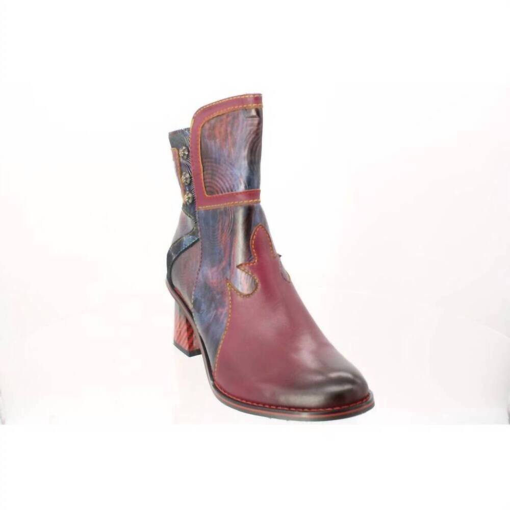 NEW L'ARTISTE women's thunderbird boots in purple